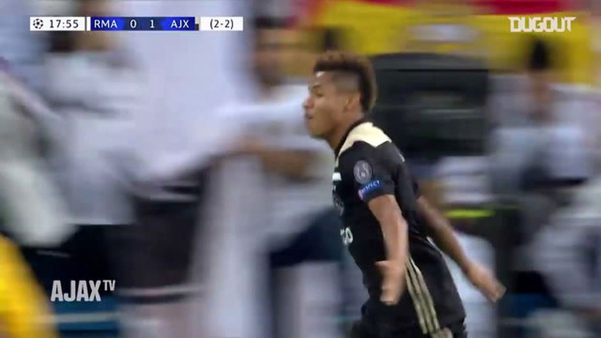 David Neres\'in Real Madrid\'e Attığı Gol