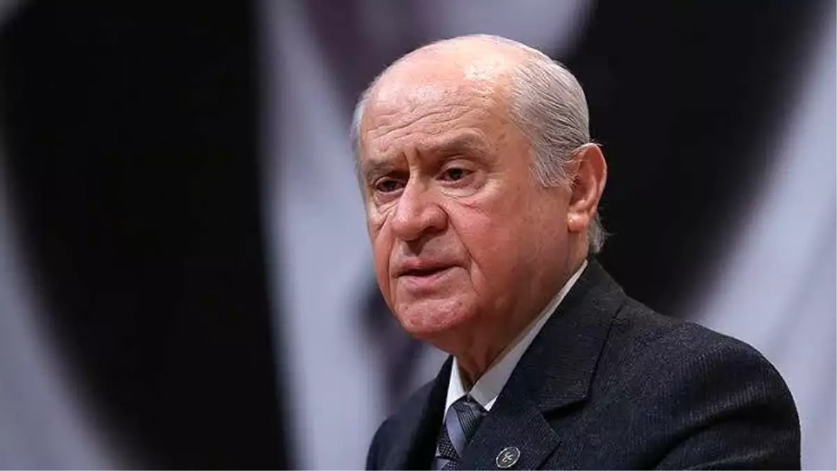 Devlet Bahçeli\'den "Kanal İstanbul" çıkışı: Projeden rahatsızlık duyanlar şuursuz ve gayri millidir