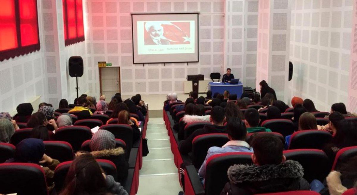 Emet MYO\'da Mehmet Akif Ersoy\'u anma programı