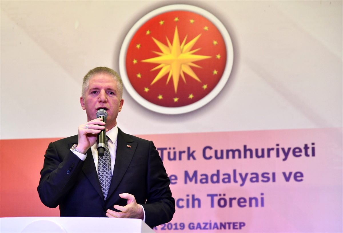 Gaziantep\'te Kıbrıs gazilerine madalya ve berat takdim edildi