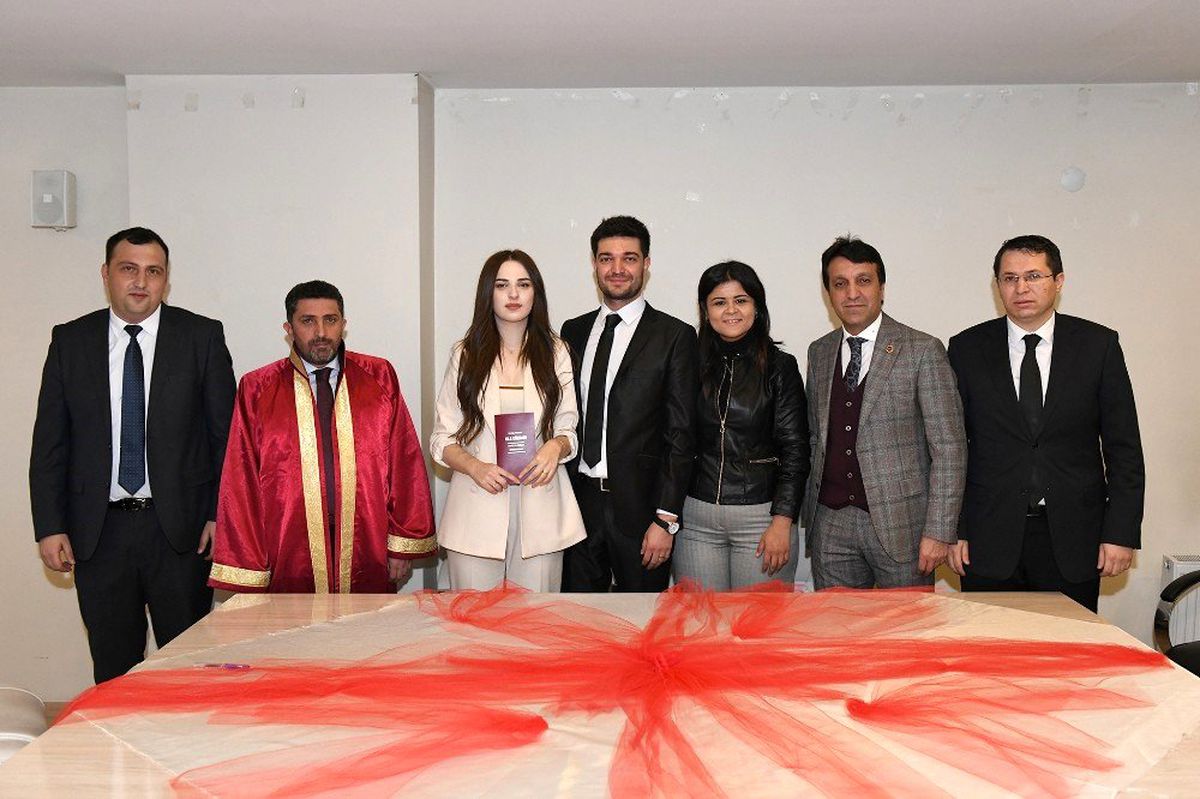 İlçe protokolü nikâh şahitliği yaptı