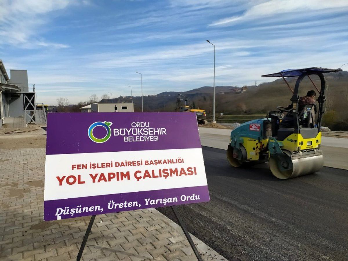 Ordu\'da yollara dev yatırım
