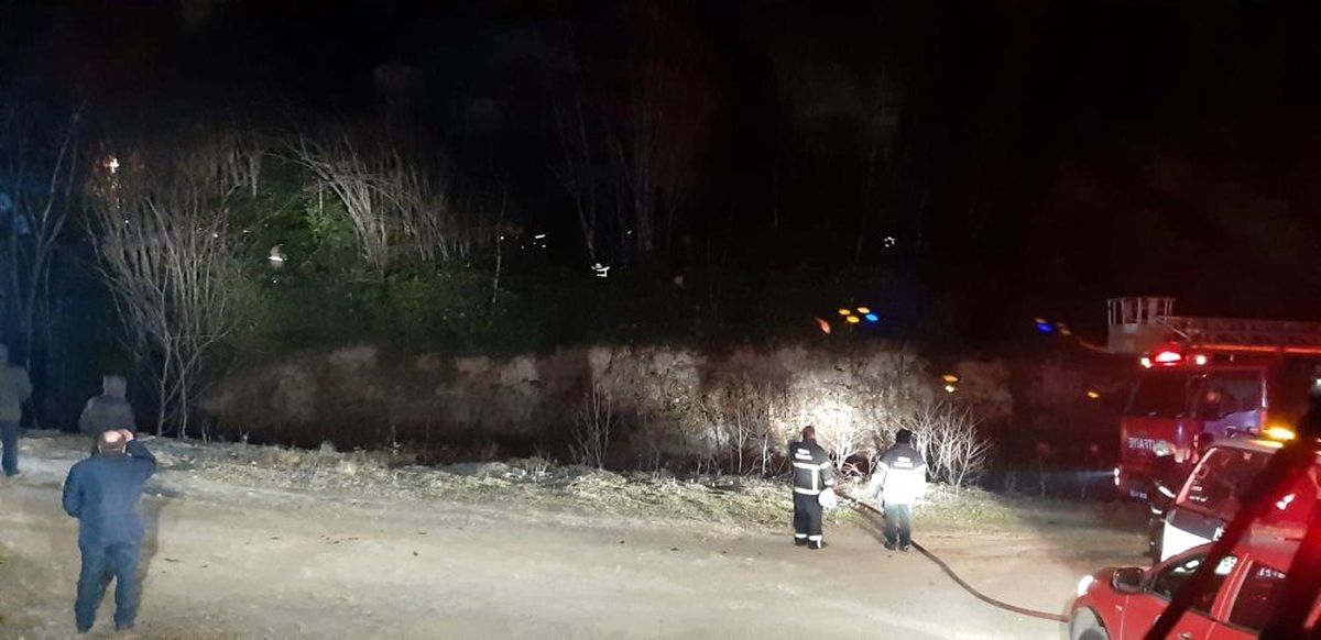 Orman yangını ekiplerce söndürüldü