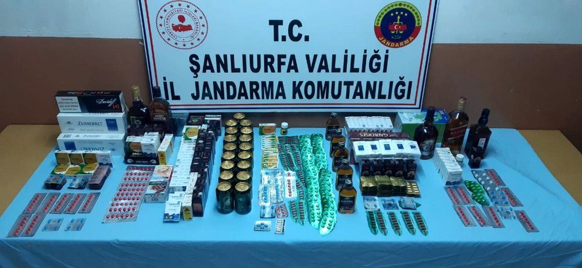 Şanlıurfa\'da uyuşturucu ve kaçakçılık operasyonu