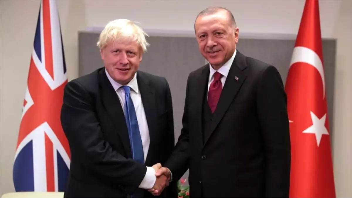 Son dakika: Cumhurbaşkanı Erdoğan, İngiltere Başbakanı Boris Johnson\'la görüştü