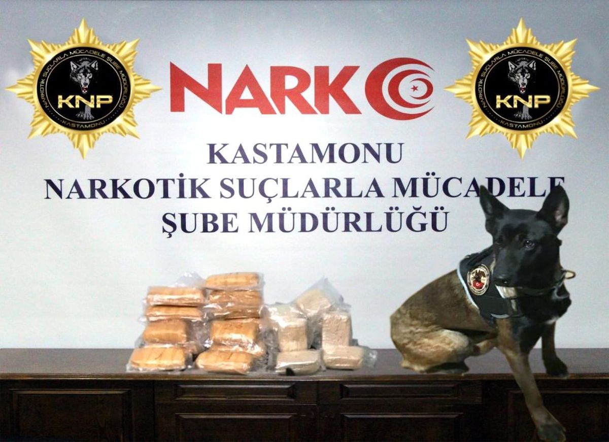 14 kilo eroinle yakalanan şüpheliler tutuklandı