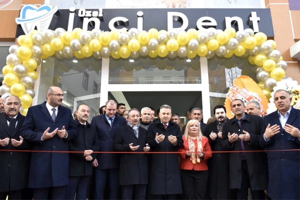Ağrı\'da özel İnciDent Ağız ve Diş Sağlığı Merkezi açıldı