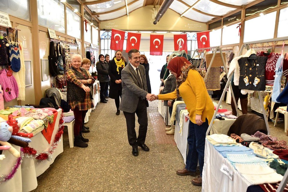 Başkan Ataç\'tan Hanımeli Sokak ziyareti