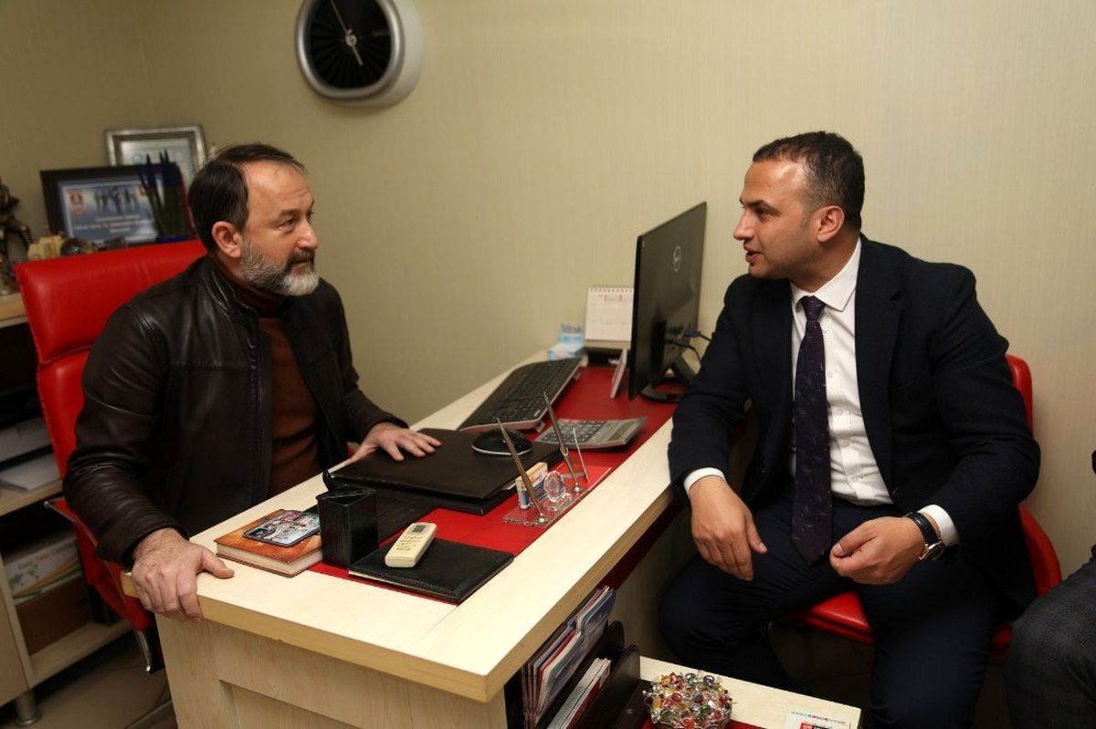 Başkan Kibar esnaflarla istişarede bulundu