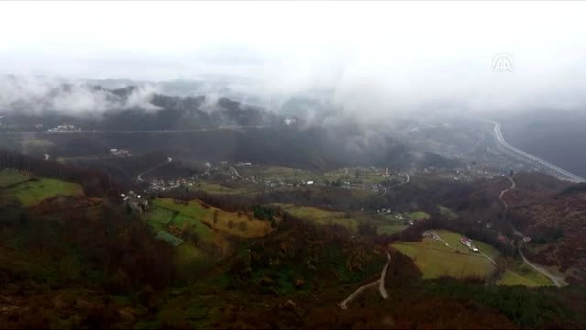 Bolu Dağı\'nda sis etkili oluyor
