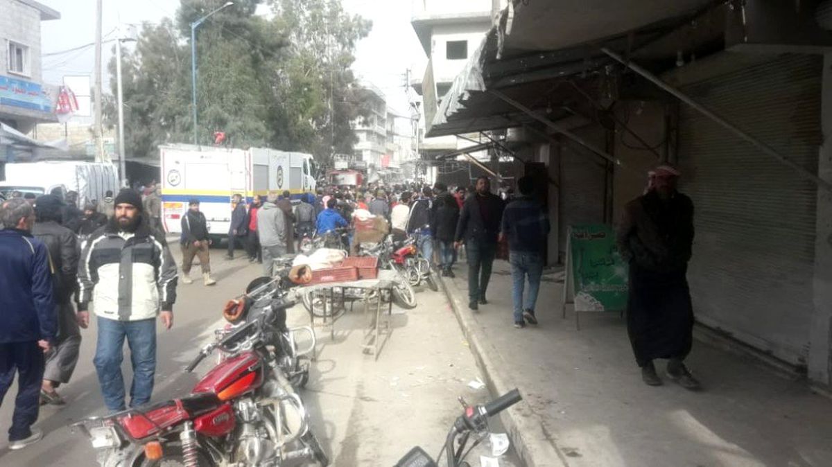 Cerablus\'ta pazar yerinde bombalı saldırı: en az 5 yaralı