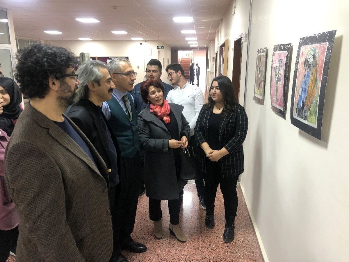 FÜ\'de özgün baskı resim sergisi