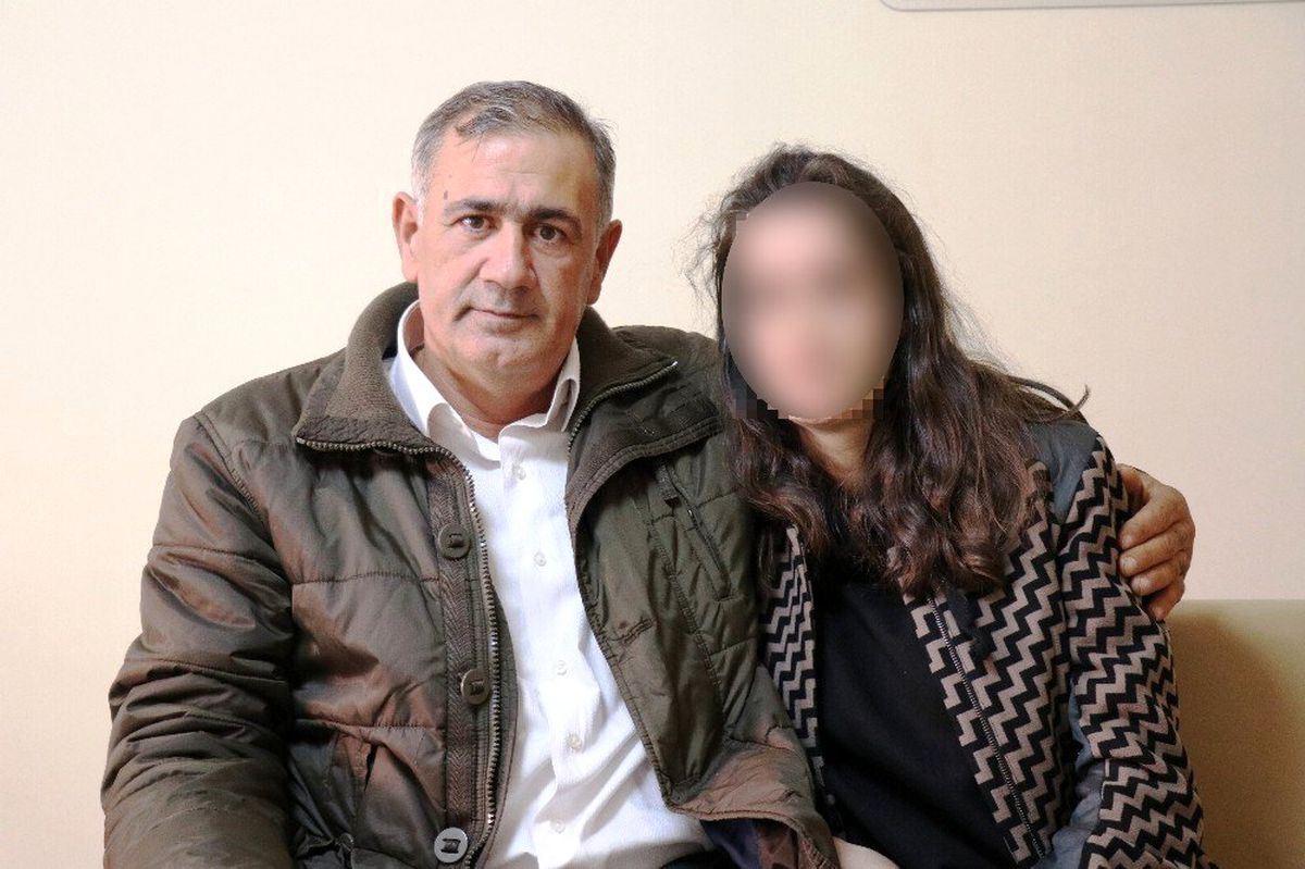 Hamile kadına koca şiddetti