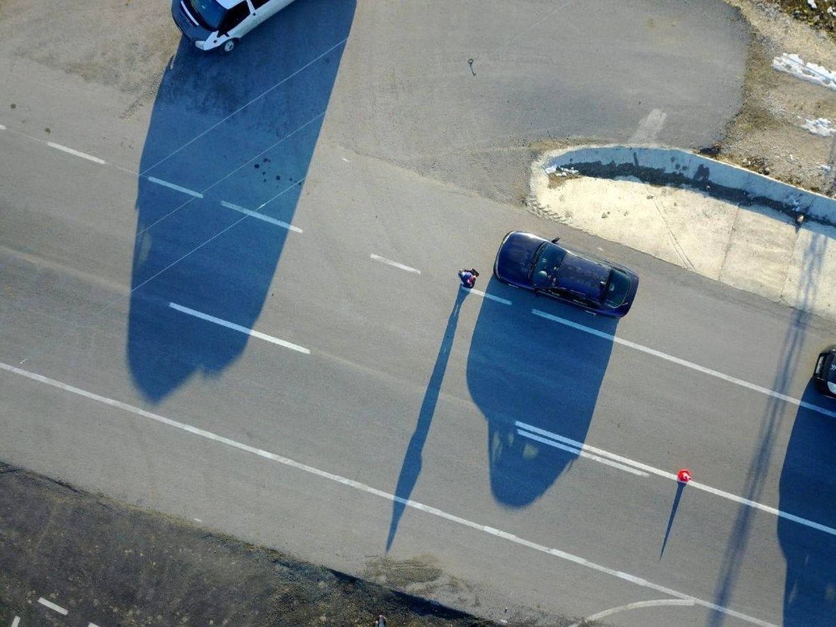 Horasan 15. Jandarma Trafik Timi drone ile uygulamaya geçti