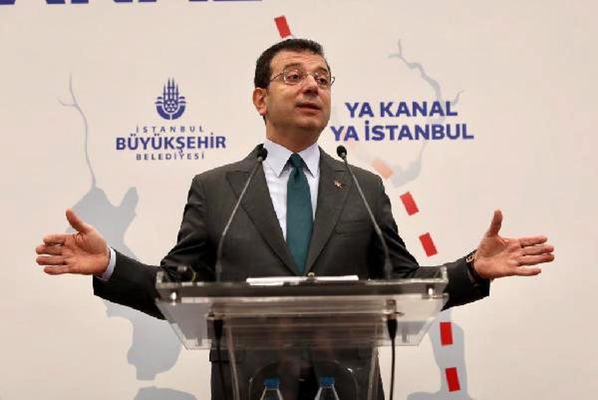 İmamoğlu\'ndan Kanal İstanbul toplantısı
