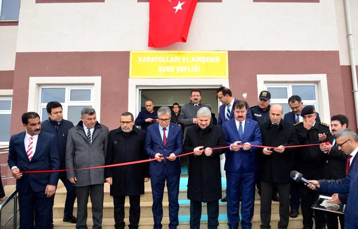 Karayolları 61. Kırşehir Şube Şefliği yeni binasında