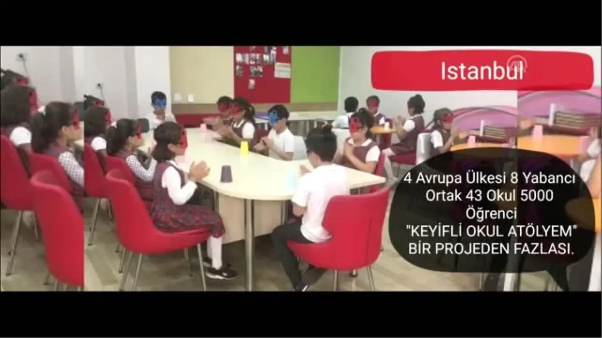 Küçük eller geleceklerini "Keyifli Okul Atölyem"de şekillendiriyor