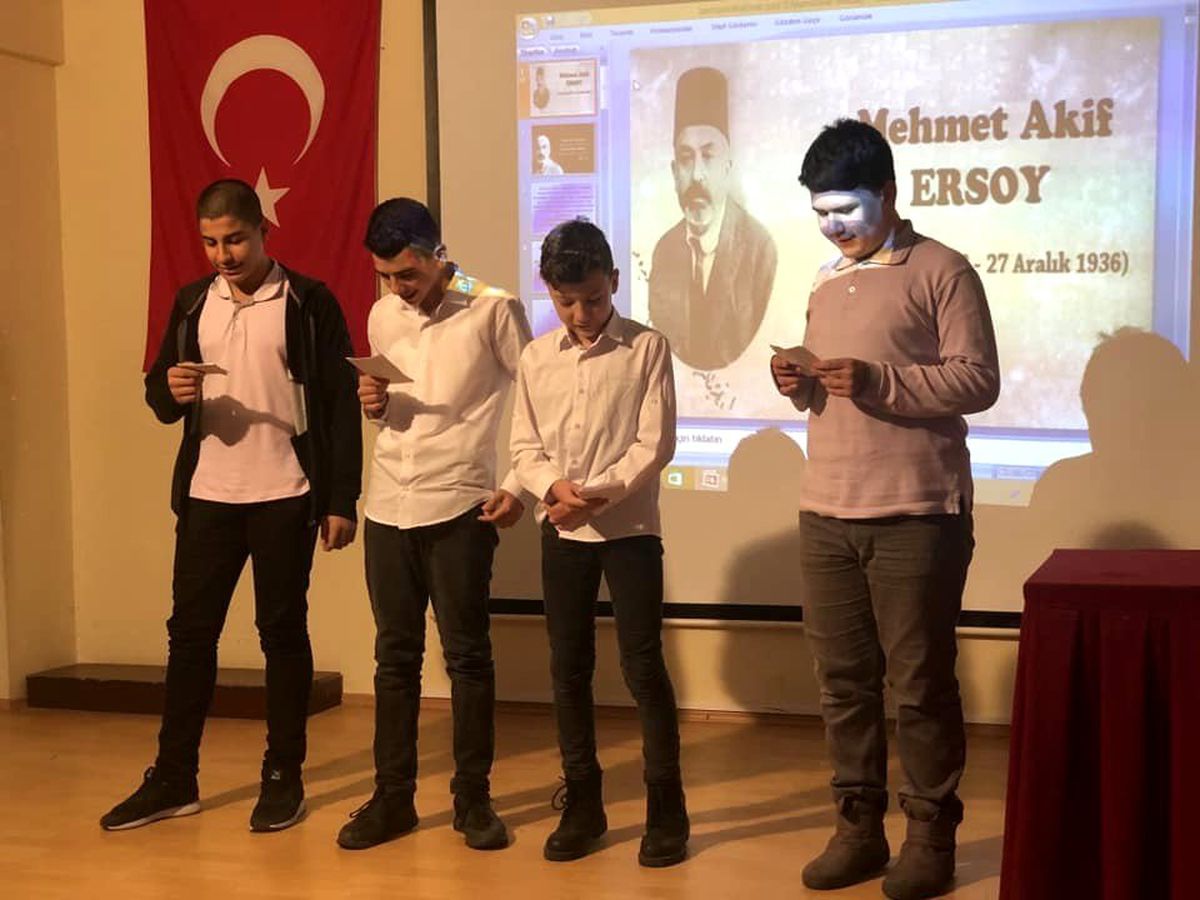 Mehmet Akif Ersoy anıldı