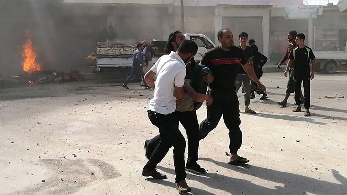 MSB: "Eli kanlı terör örgütü PKK/YPG, Fırat Kalkanı Harekatı bölgesindeki Cerablus ilçe merkezinde...