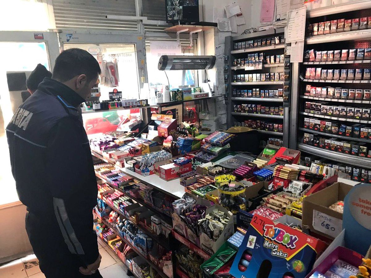 Okul çevresi marketler denetimde
