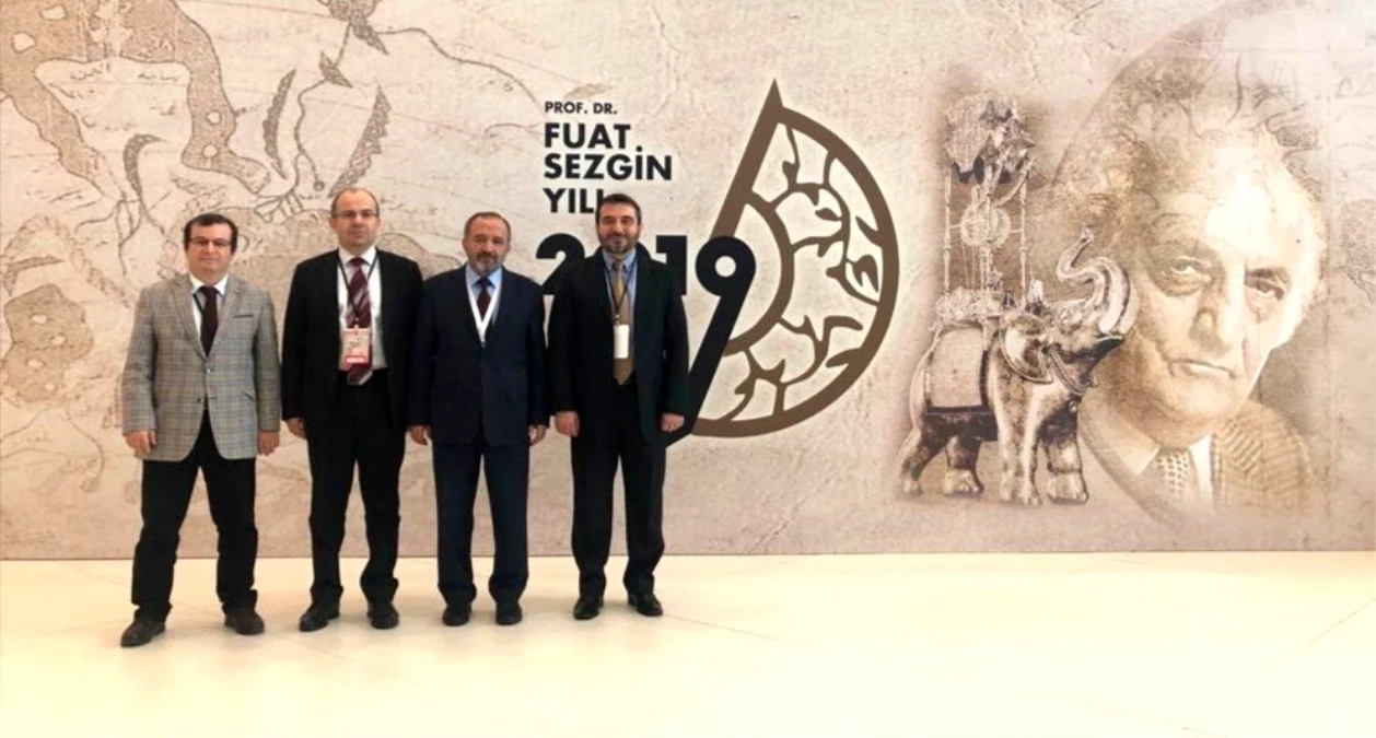 Rektör Çufalı, İstanbul\'da 2019 Fuat Sezgin yılı kapanış törenine katıldı