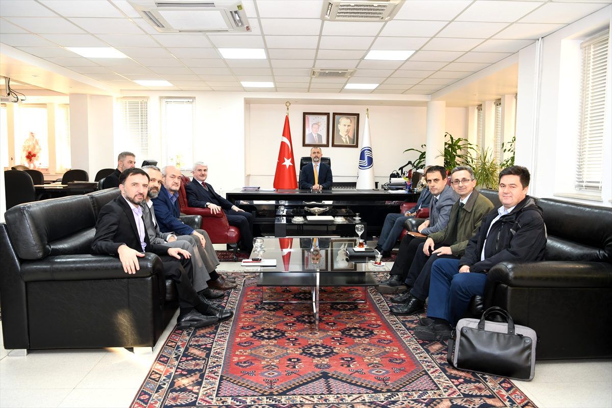 Rektör Savaşan\'a ziyaret