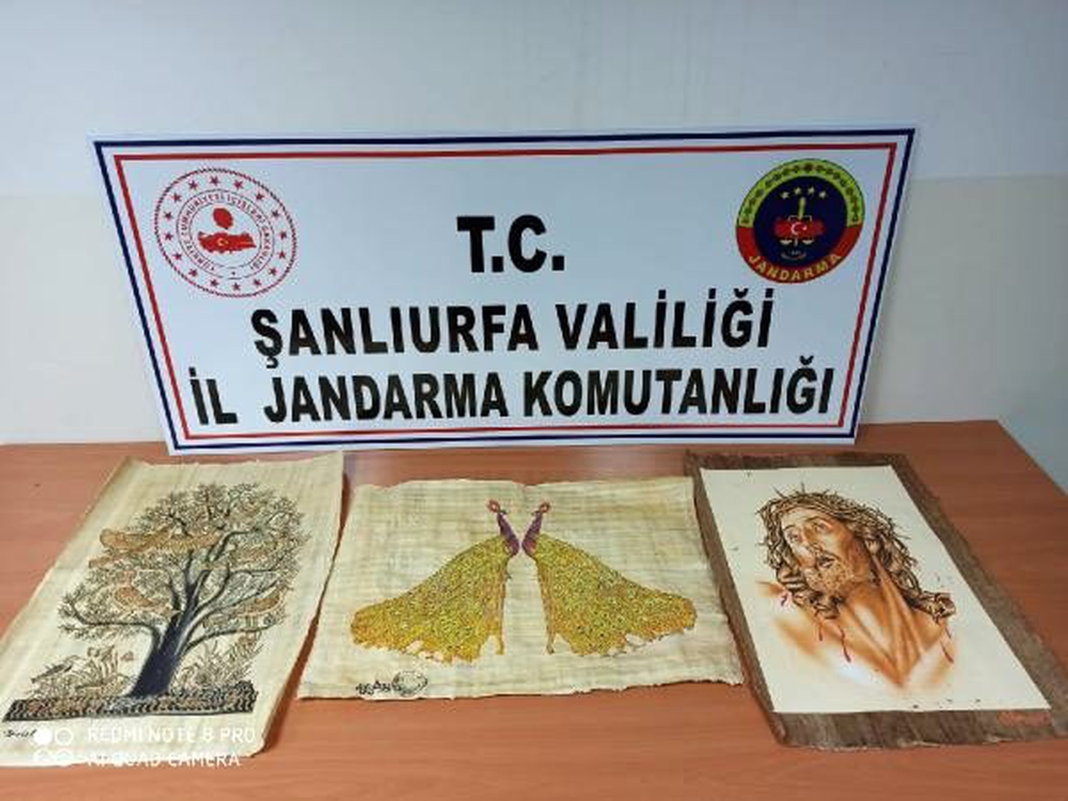 Şanlıurfa\'da tarihi eser kaçakçılığına 3 gözaltı