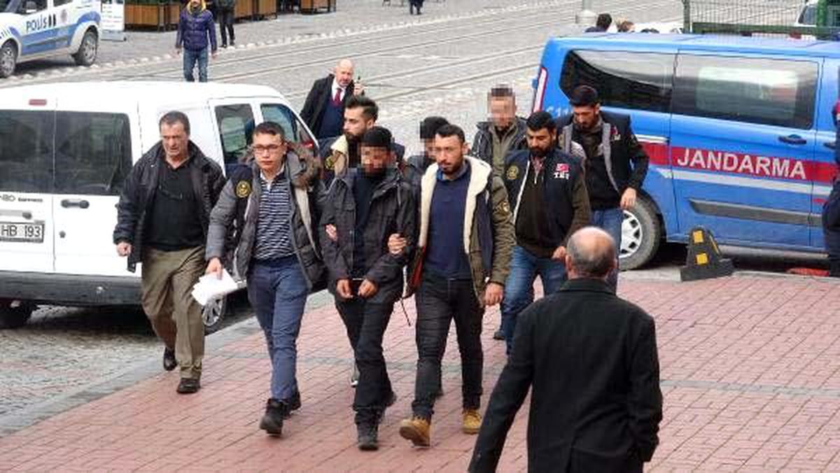 Sınırda yakalanan DEAŞ şüphelileri adliyede