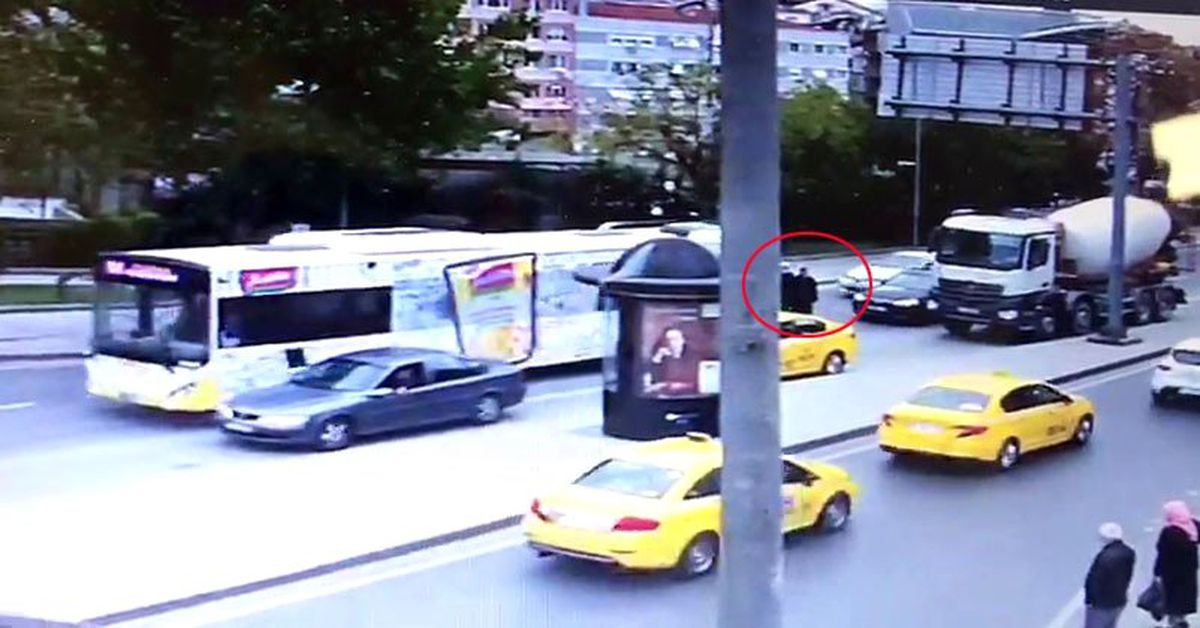 Şişli\'de iki kardeşin feci şekilde can verdiği kaza kamerada