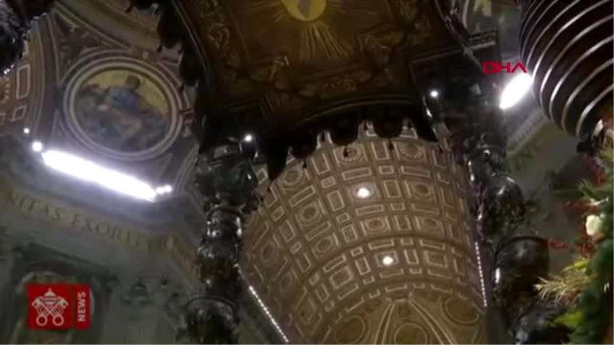 Vatikan\'da geleneksel noel ayini yapıldı