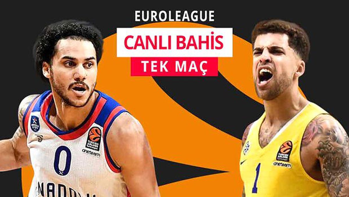 Anadolu Efes, averajla bıraktığı liderliği geri almak istiyor! Maccabi\'ye karşı iddaa oranı...