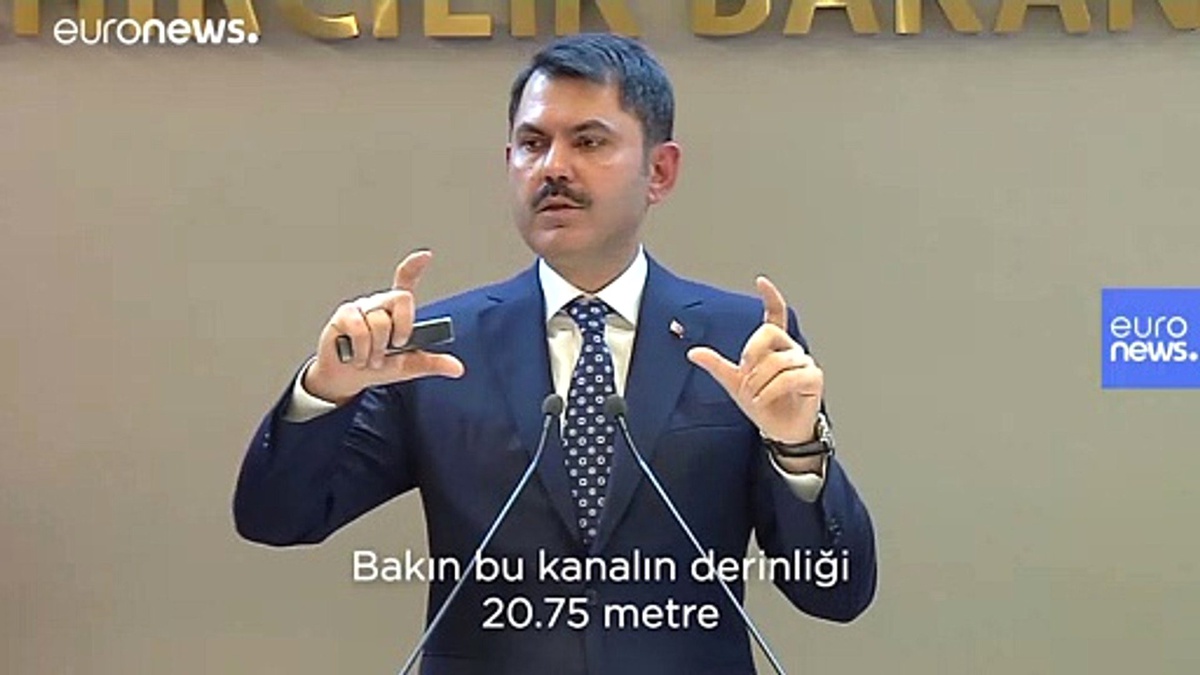 Bakan Kurum\'dan Kanal İstanbul\'a ilişkin açıklama: Susuzluk ve deprem iddiaları asılsız