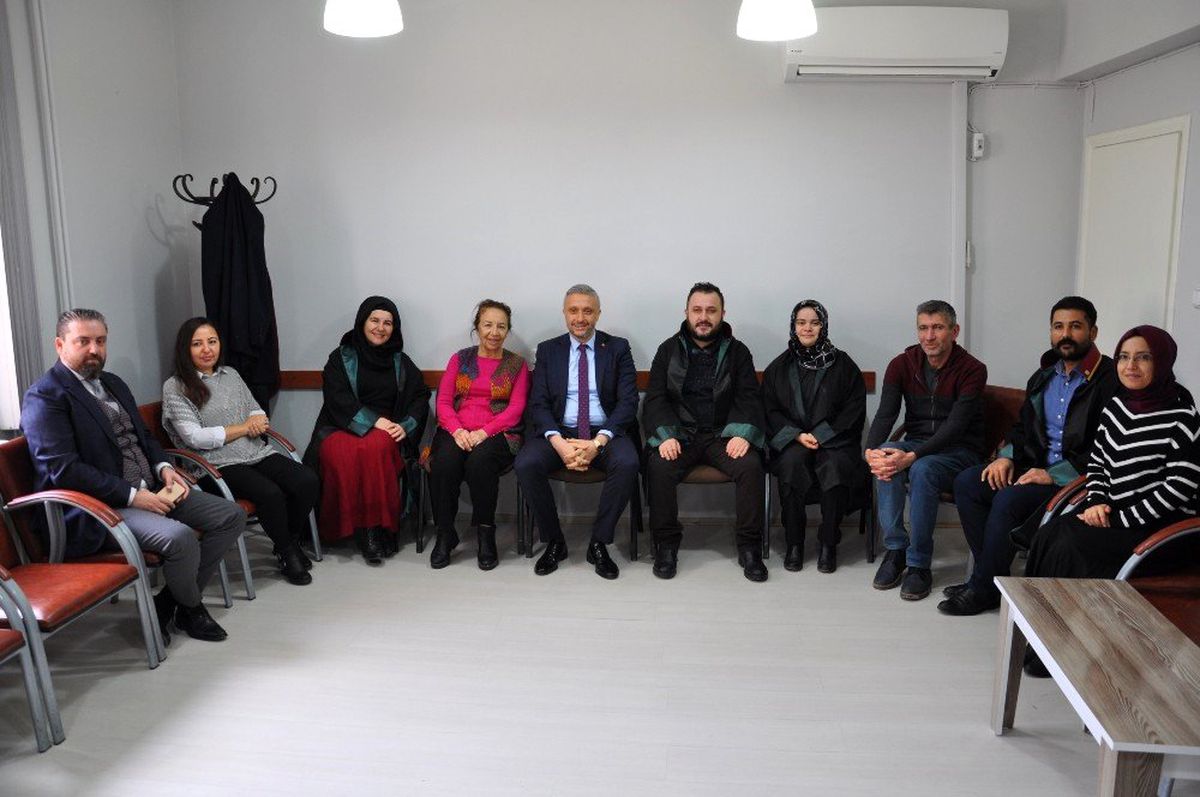 Başkan Biçer, Baro\'yu ziyaret etti