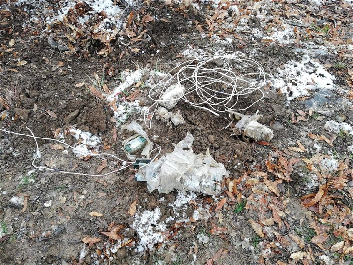 Bitlis\'te "Kıran-8" operasyonunda iki el yapımı patlayıcı imha edildi