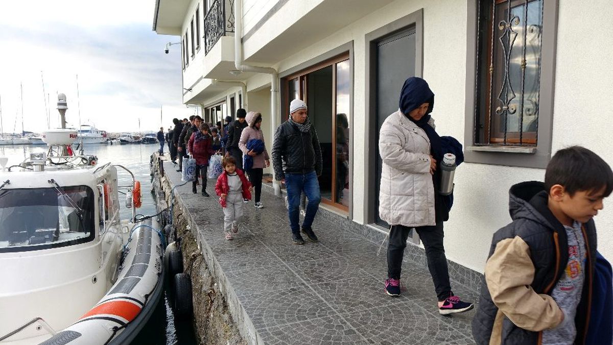 Çanakkale\'de 82 mülteci yakalandı