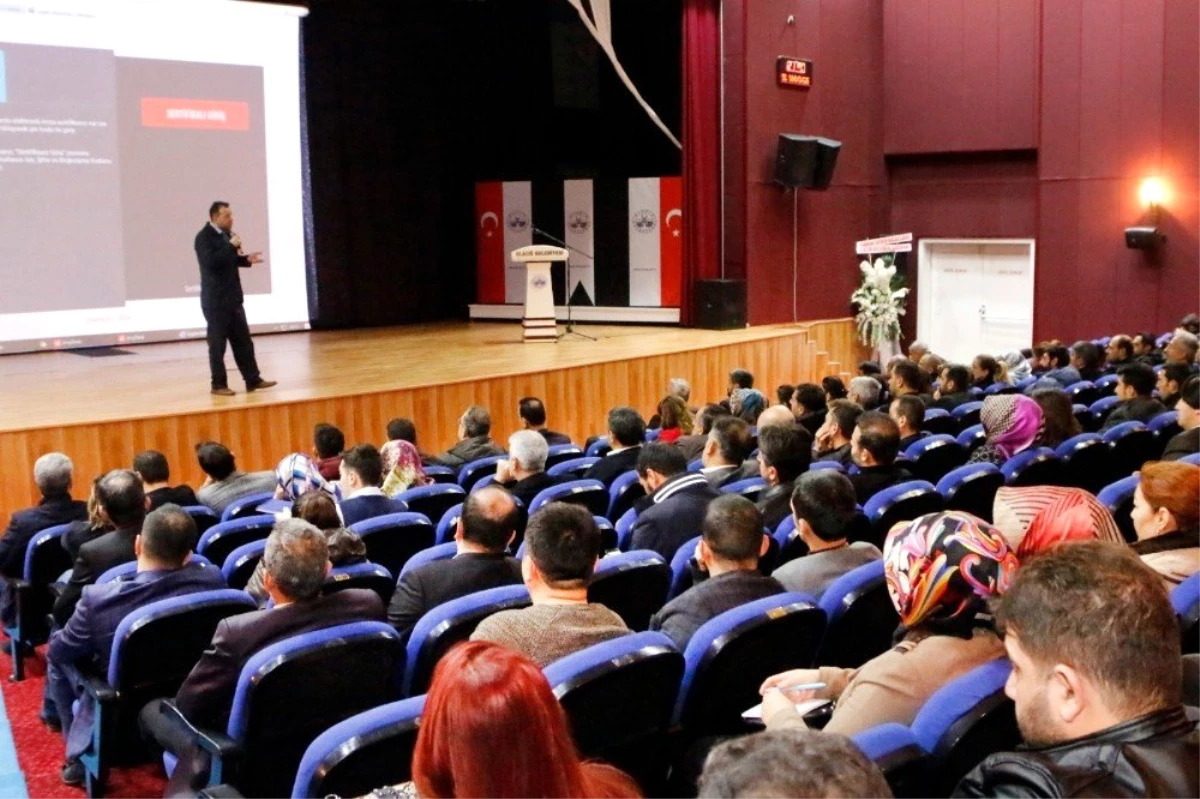 Elazığ\'da belediye personeline EBYS eğitimi