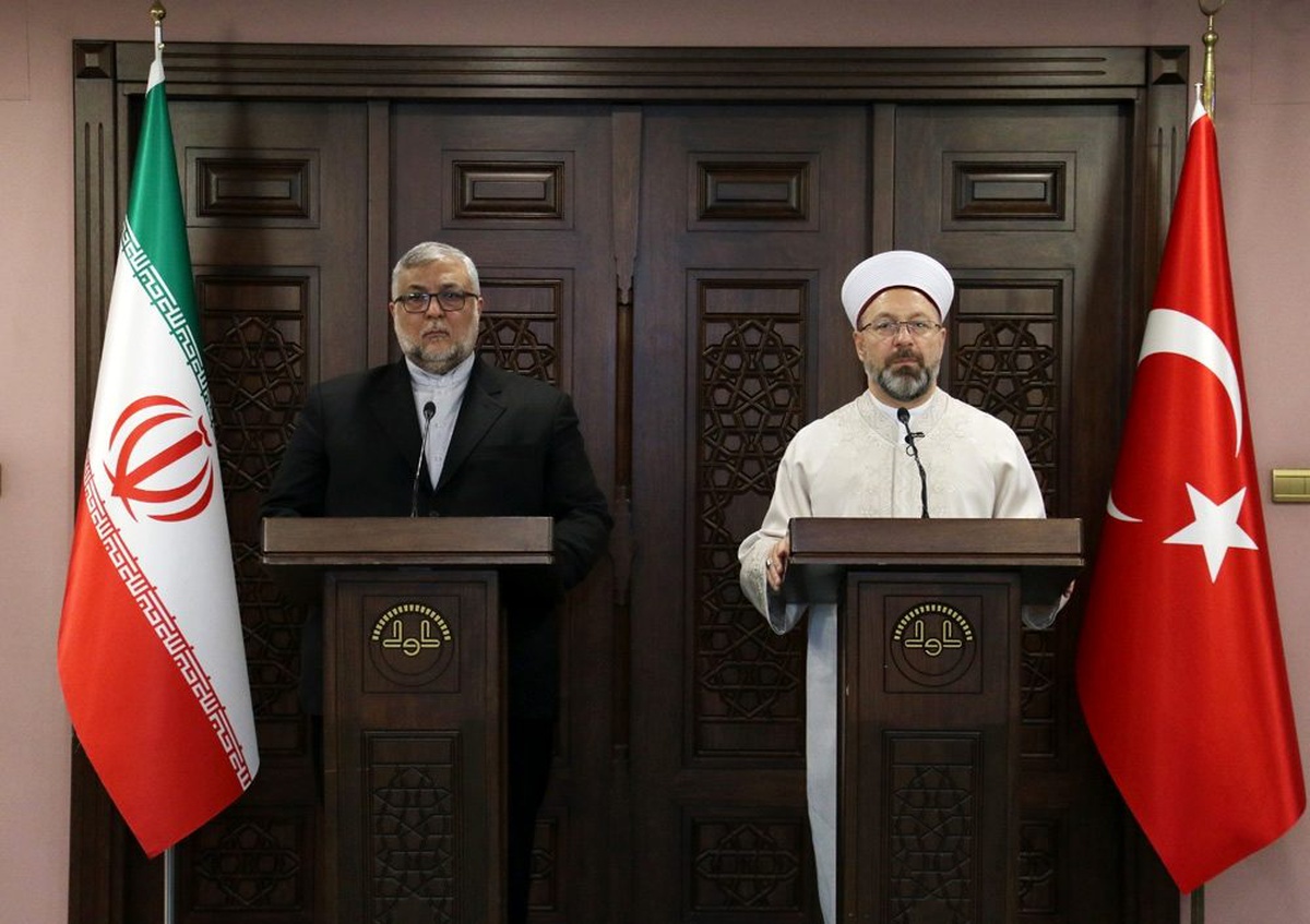 Erbaş ve Türkman, İslam dünyasının sorunları için bir araya geldi