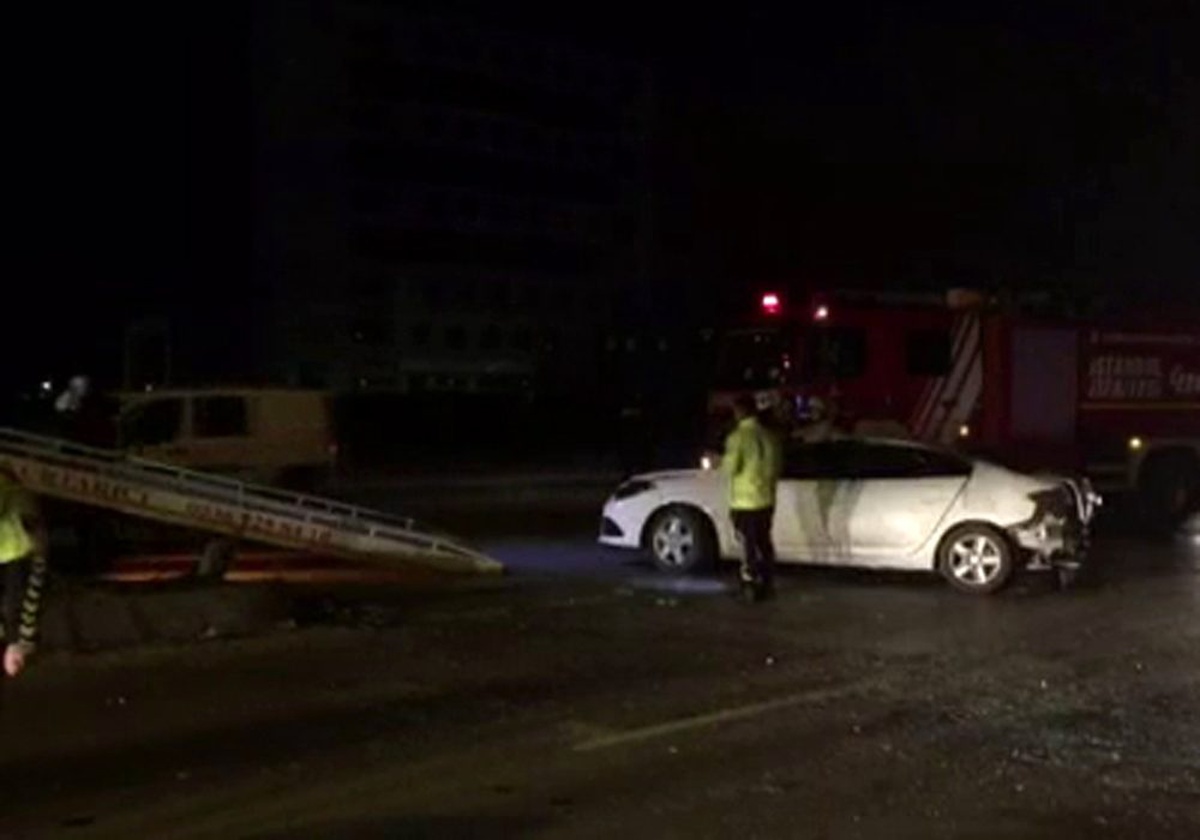 Esenyurt\'taki trafik kazasında 1 kişi hayatını kaybetti