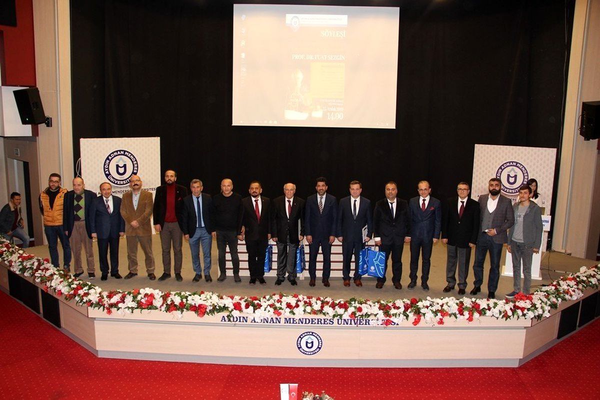 Fuat Sezgin ADÜ\'de anıldı