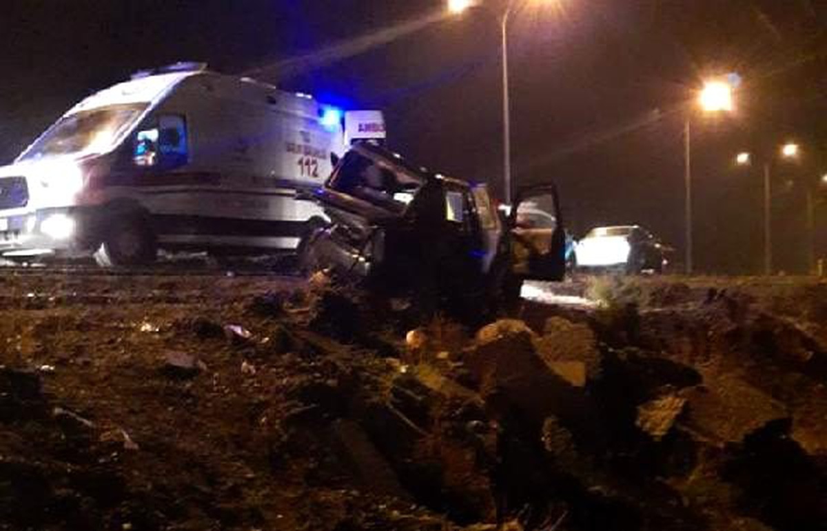 Gaziantep\'te otomobiller çarpıştı: 1 ölü, 3 yaralı
