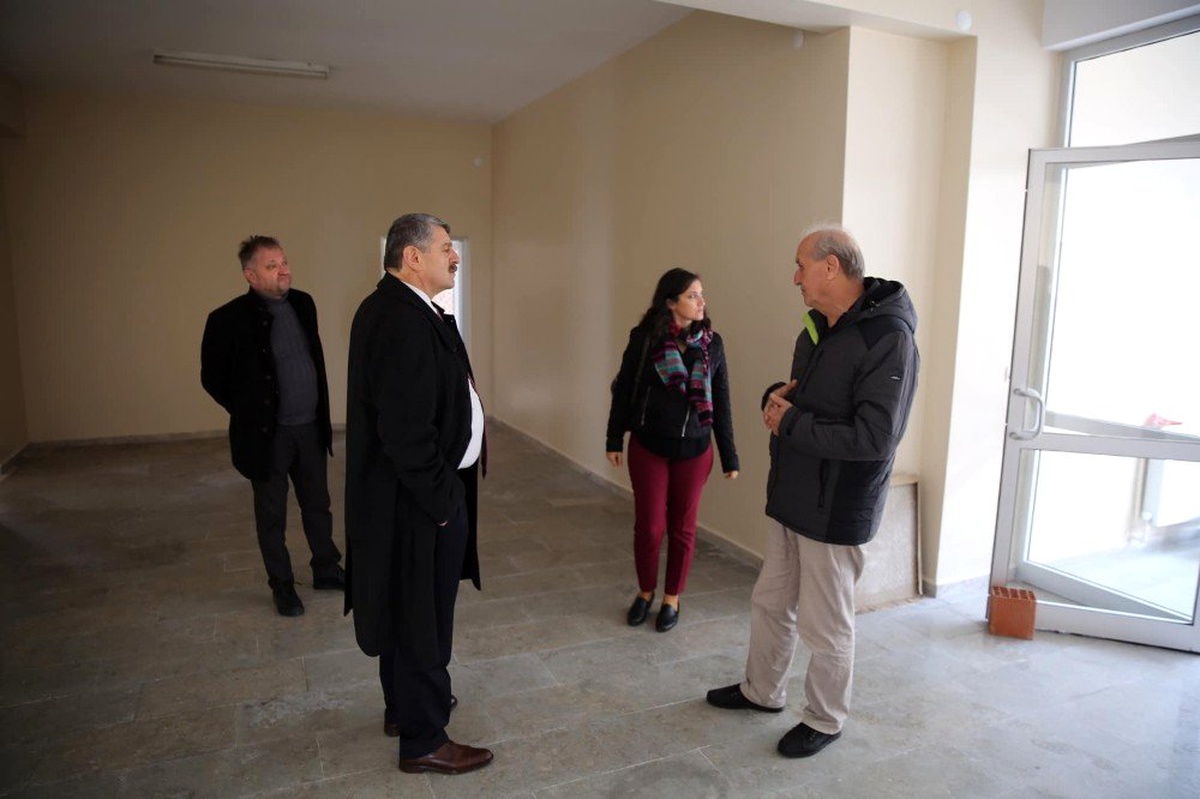 Hürriyet Mahallesi Yaşam Merkezinde hummalı çalışma