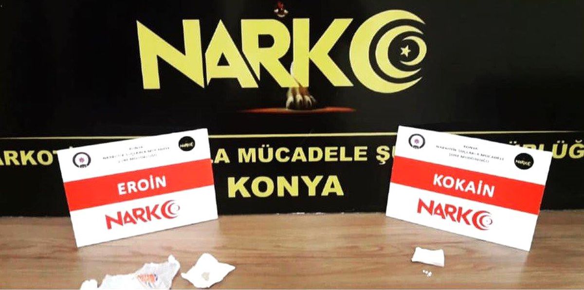 Konya\'da uyuşturucu tacirlerine operasyon