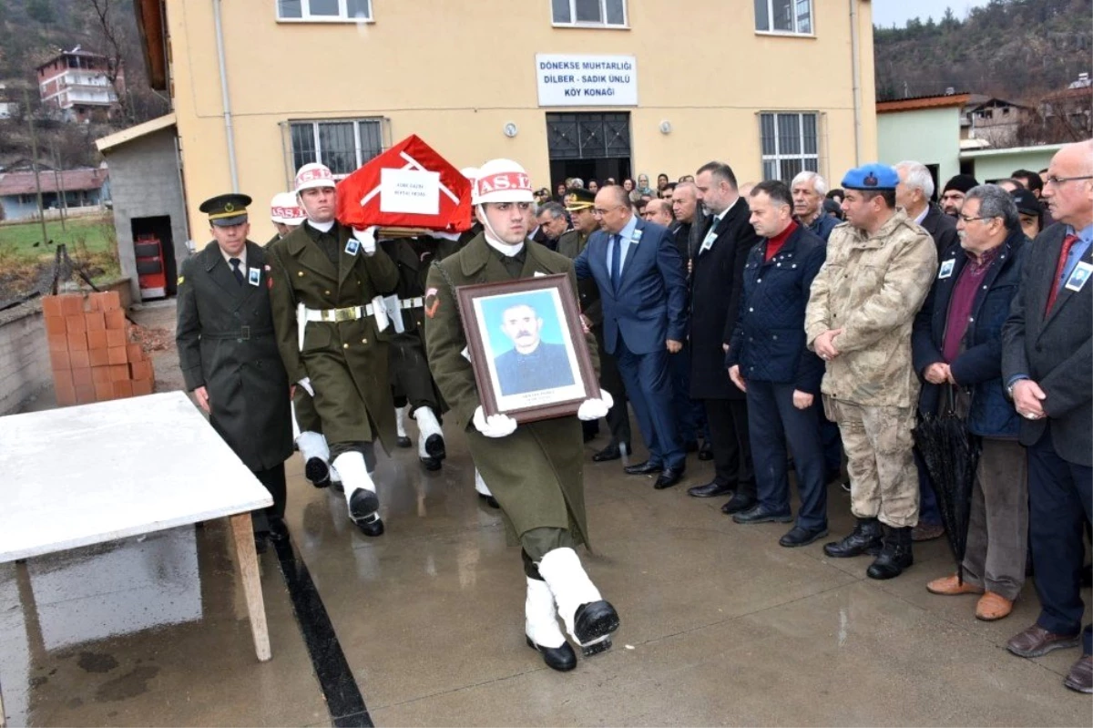 Kore gazisi, son yolculuğuna uğurlandı