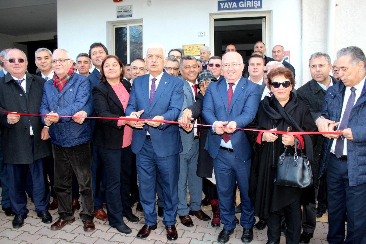 Muğla İli Muhtarlar Federasyonu ofisi törenle açıldı