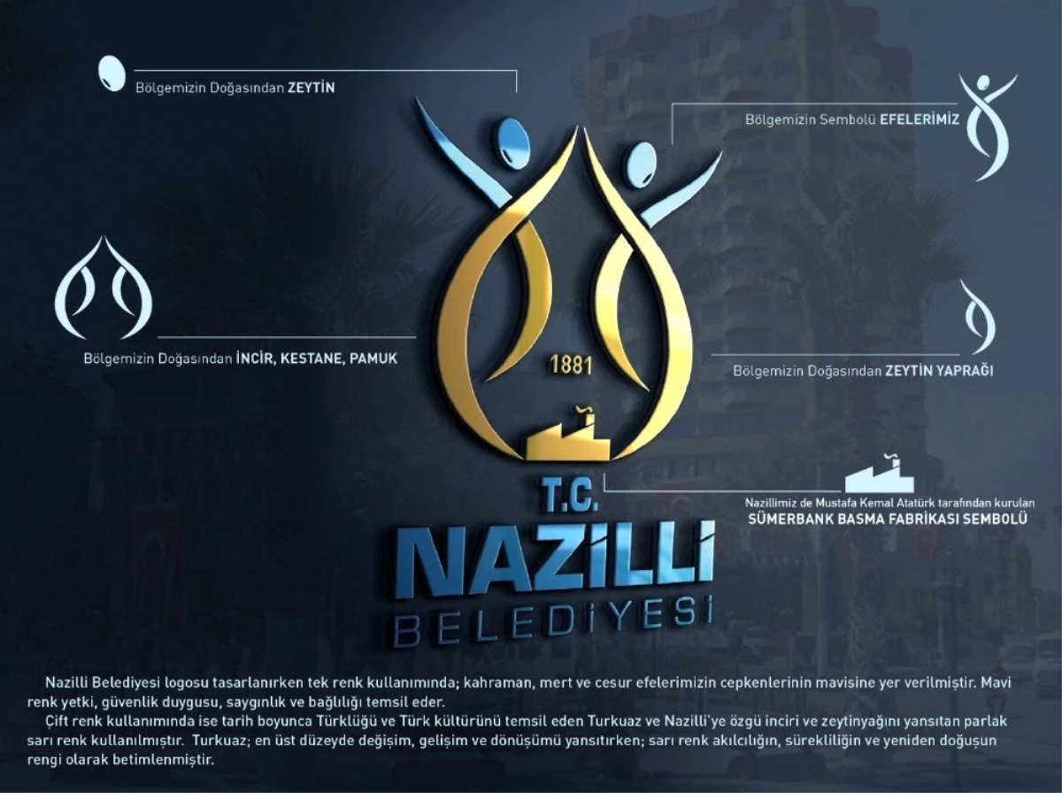 Nazilli\'nin yeni logosu belirlendi