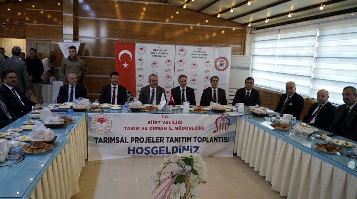 Siirt\'te tarım değerlendirme toplantısı düzenlendi