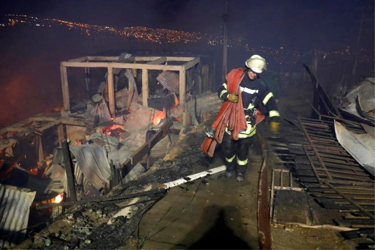 Şili\'de orman yangınının sabotaj olduğu iddiası