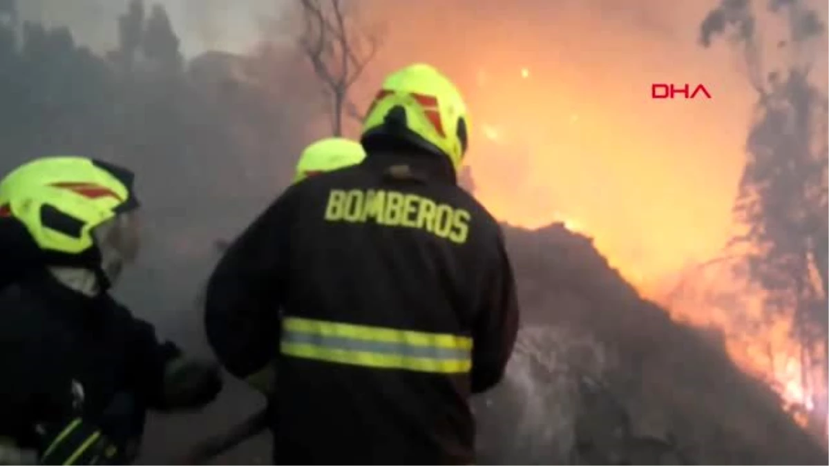 Şili\'nin valparaiso şehrinde yanan ev sayısı 245\'e yükseldi
