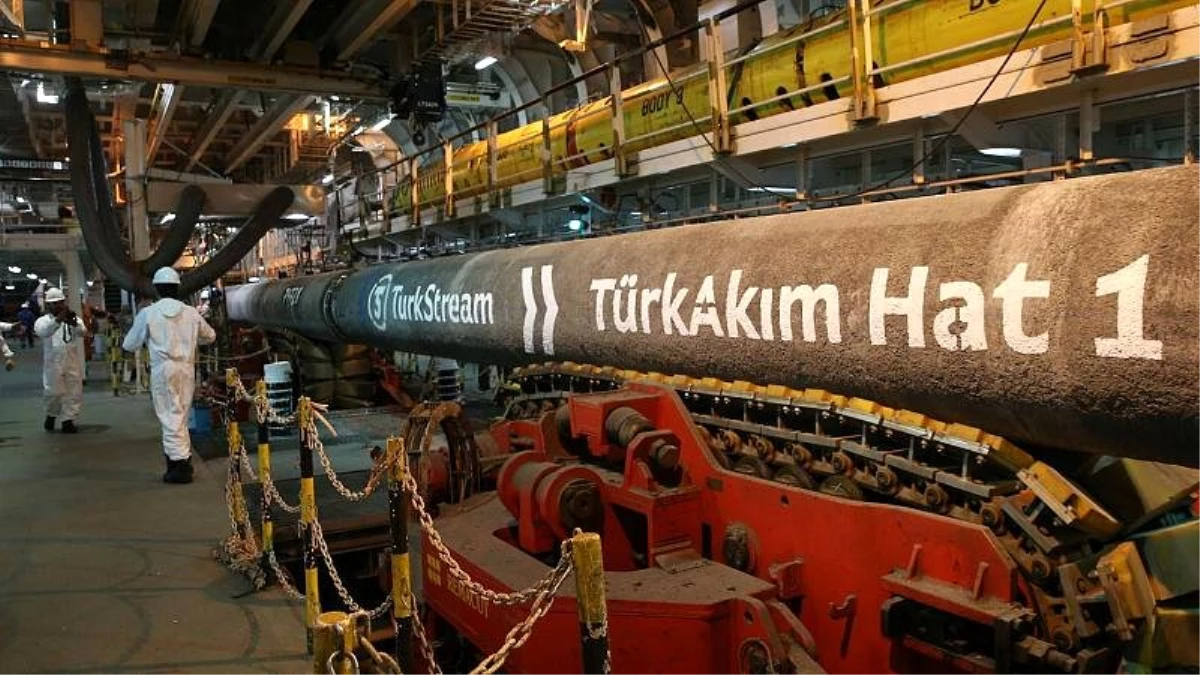 Türk Akımı projesinin Sırbistan\'dan geçen kısmı tamamlandı