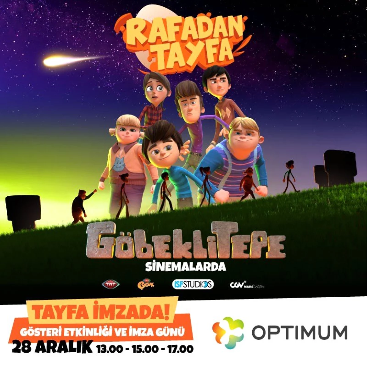 Adana\'da Rafadan Tayfa, film ve gösteri etkinliği